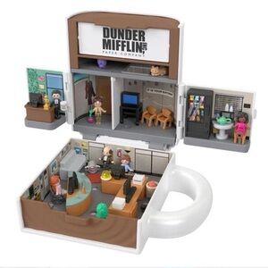 Mattel Dunder Mifflin Playset - Brown, White, Black